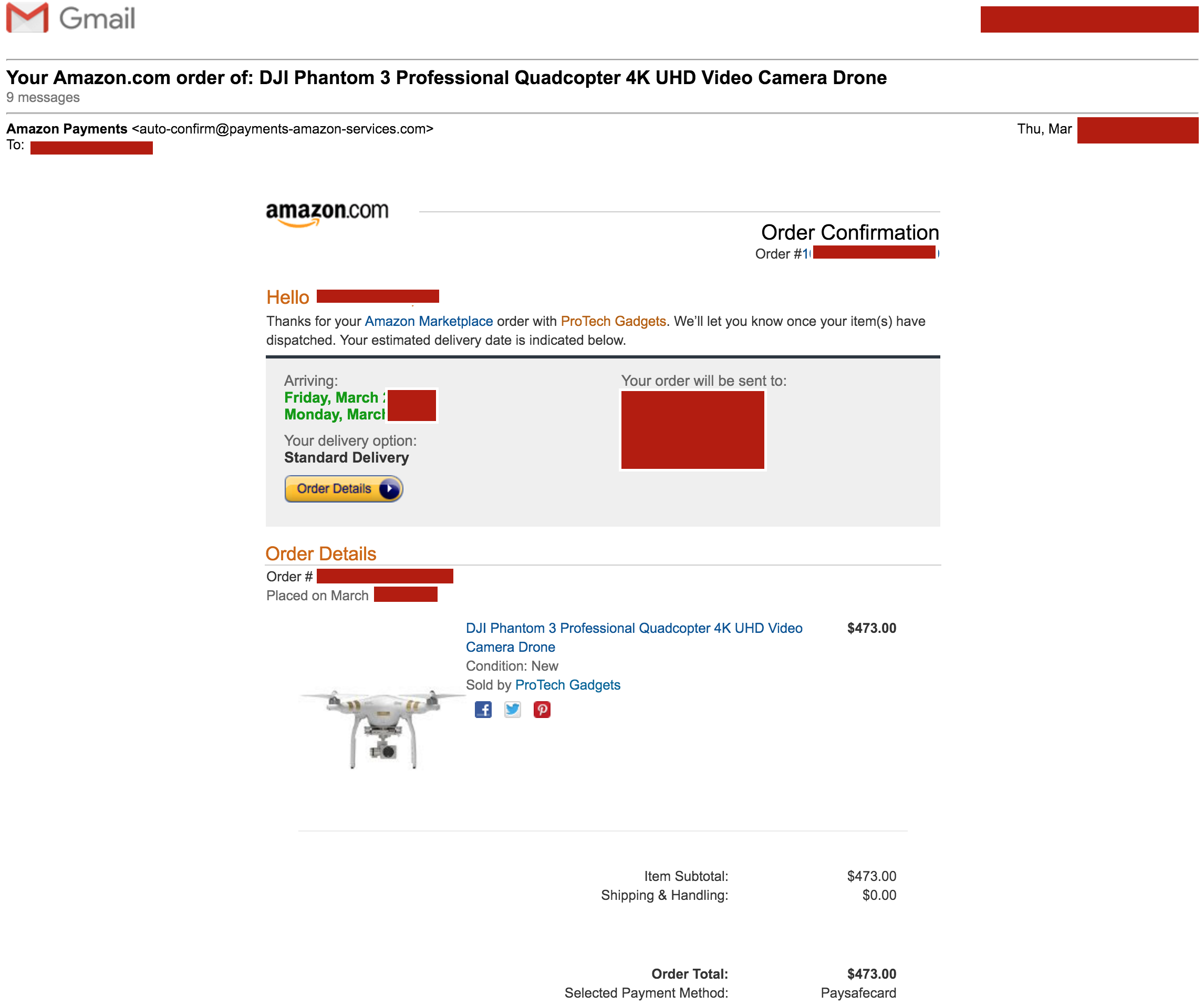 Dji phantom online 3 amazon