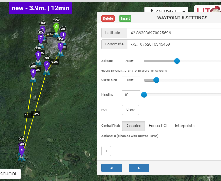 Litchi Waypoints and height AGL DJI Phantom Drone Forum