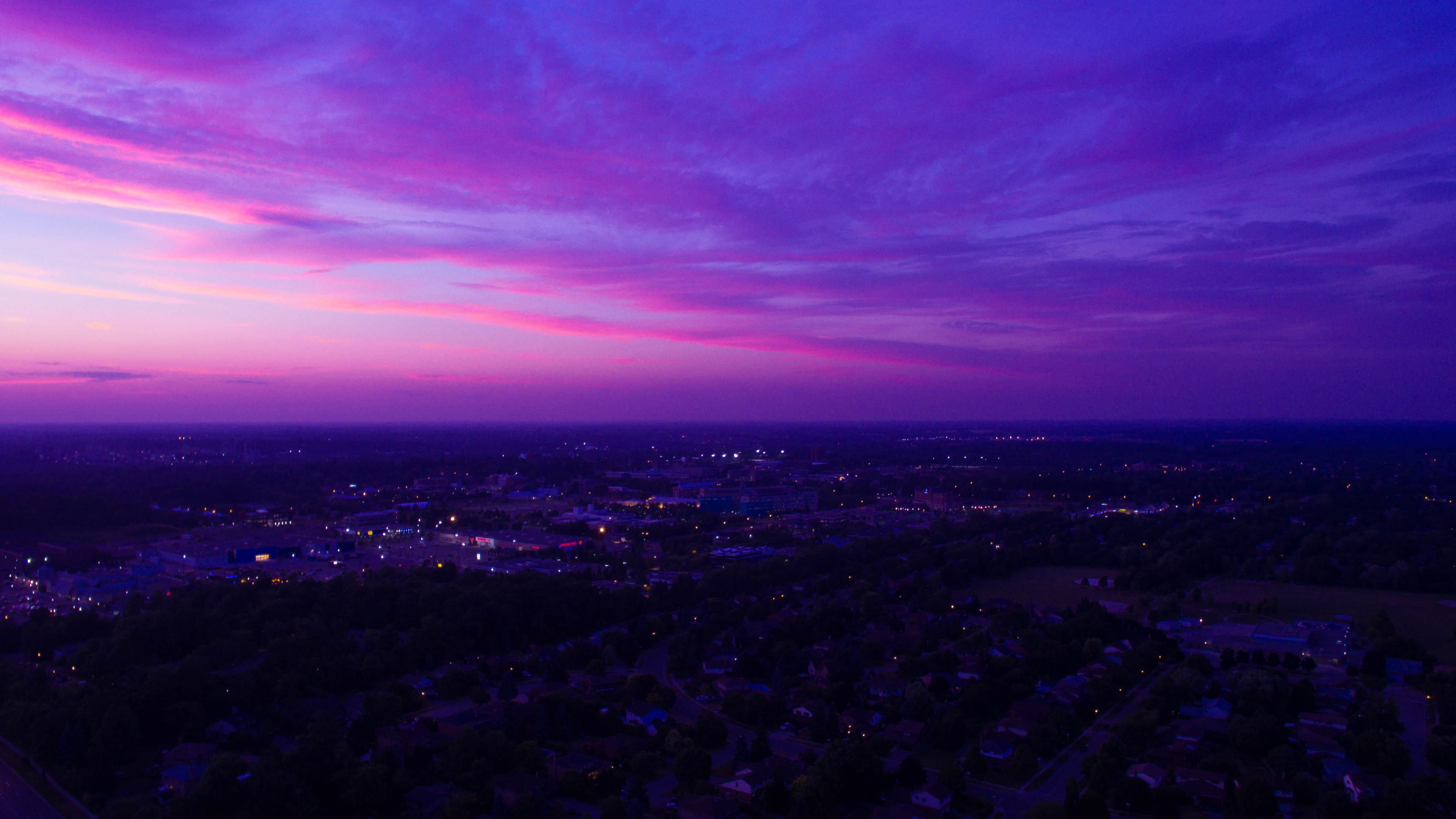 cotton candy sunset