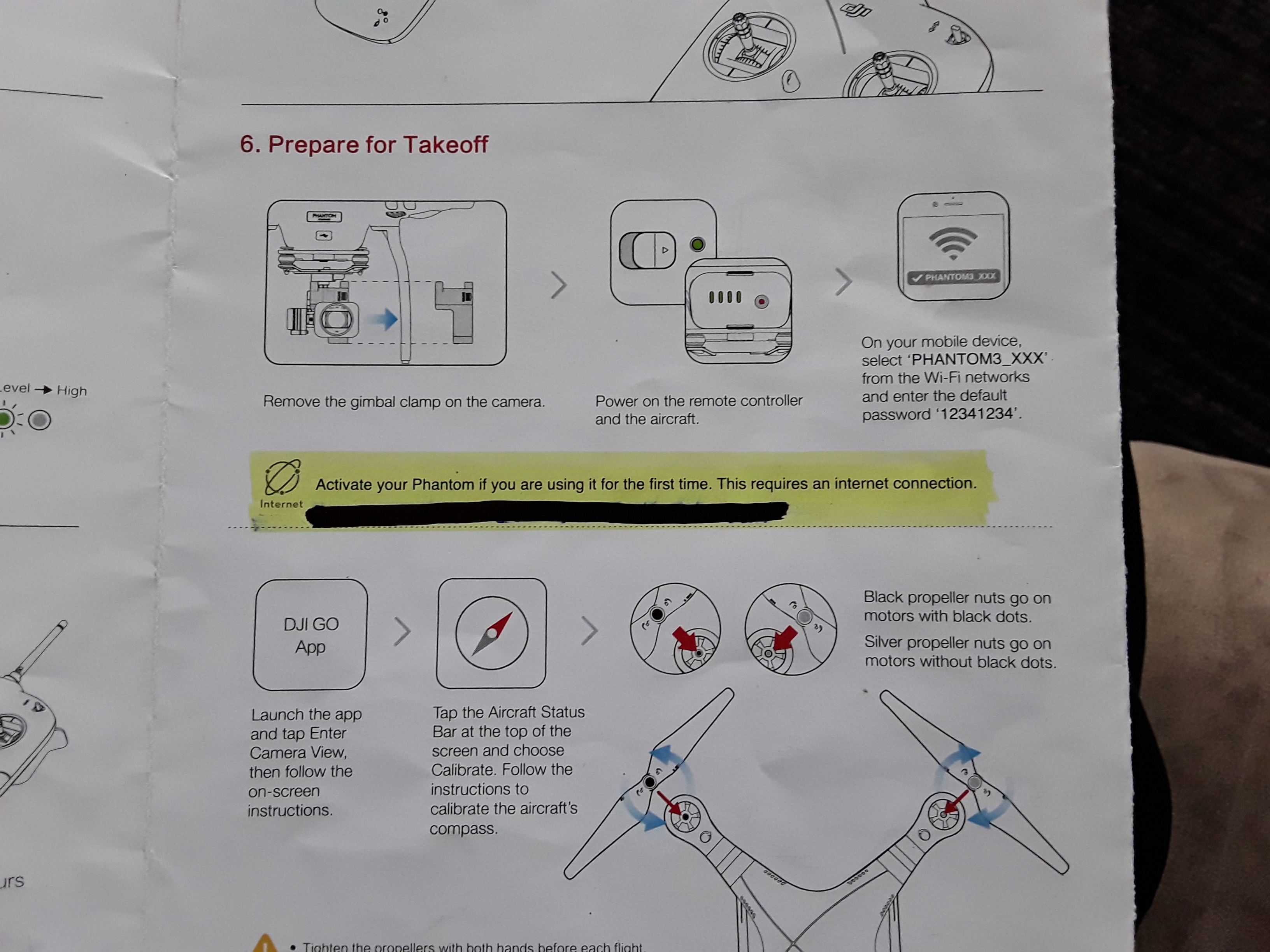 Dji phantom 2024 3 startup