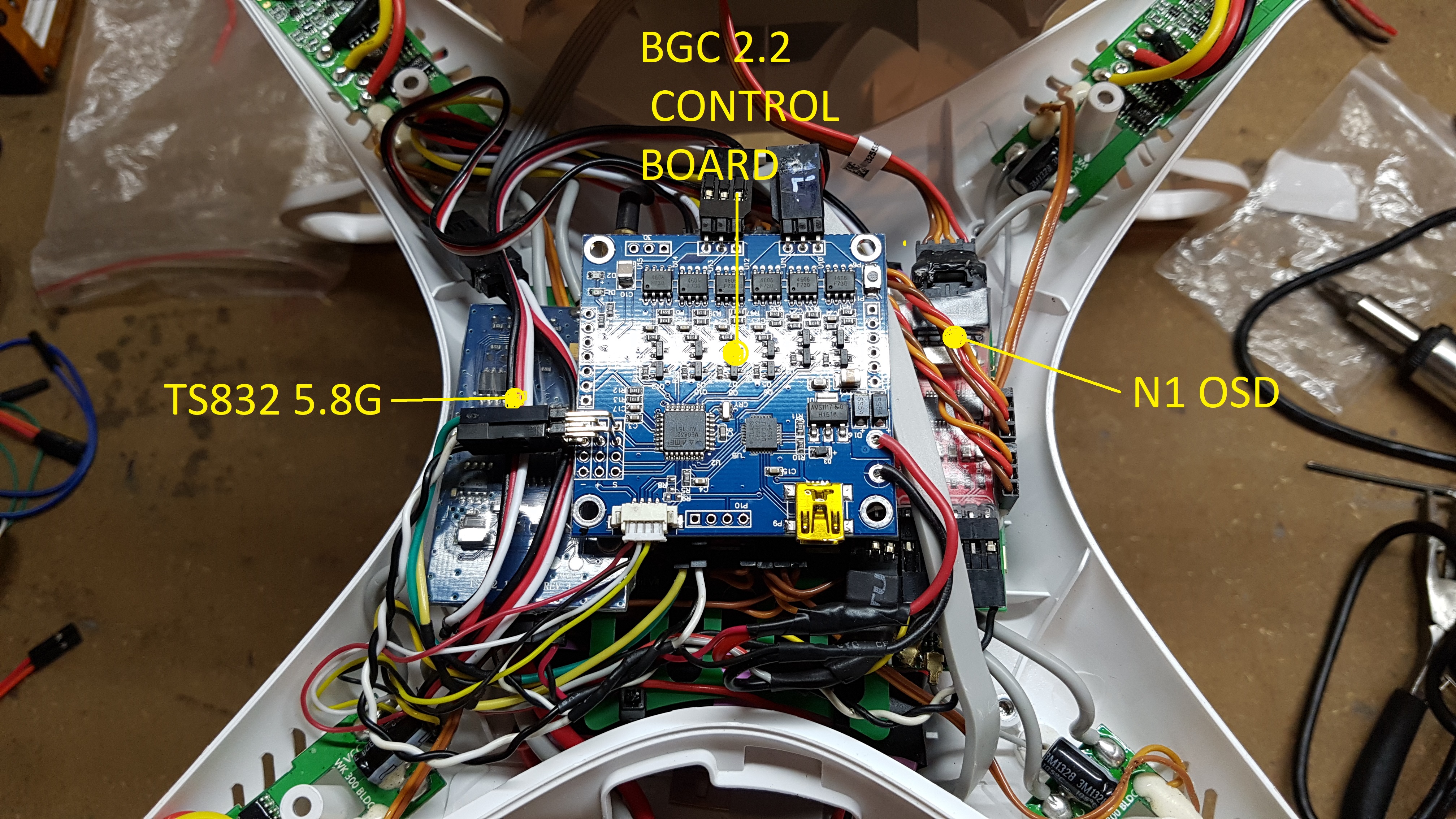 Dji phantom store 1 battery upgrade