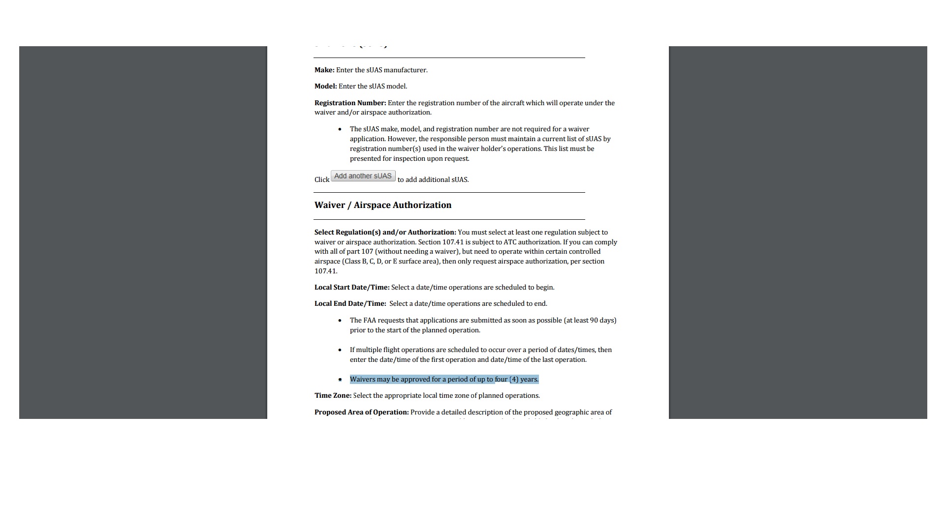 Airspace Waiver Authorization Instructions Page 3 Screenshot.jpg