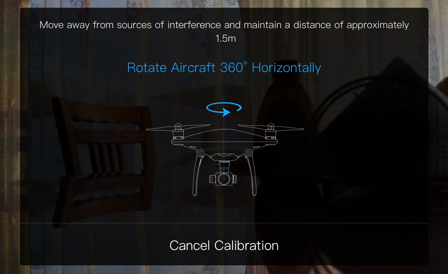 calibrate compass dji mavic pro