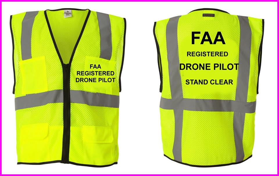 FAA (Future Airmen of America) Pilot Vest for sale | DJI Phantom Drone