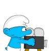 Smurf with camera.jpg