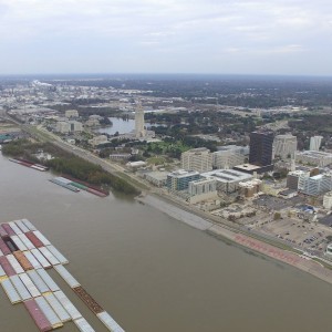 Baton Rouge and the Mississippi River with my Phantom 3 - YouTube