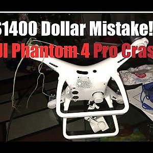 If anybody knows why this happened. Phantom 4 Pro Crash