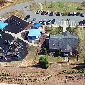 Aerial Views of Beth Schmidt Park - Elon, NC