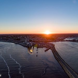 Sunrise over Fremantle
