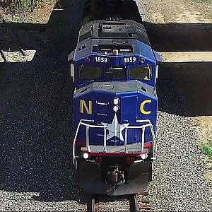 On the Tracks with Amtrak #75 Carolinian - Elon, NC