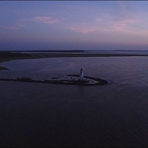 Cockspur Island Lighthouse at dawn