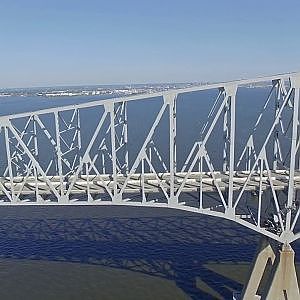 Baltimore Key Bridge and Ft. Carroll - YouTube