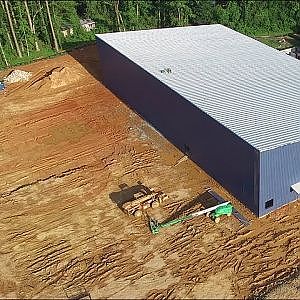 Newest Aerial Views of Construction at the Orange County Sportsplex - Hillsborough, NC