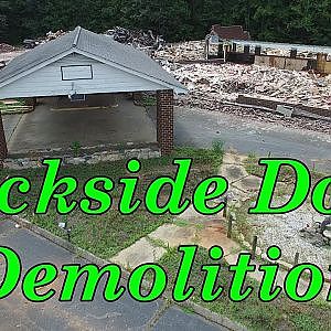 Demolition of Dockside Dolls - Graham, NC