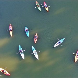 Morning Group Kayak Paddle at Lake Mackintosh - Burlington, NC