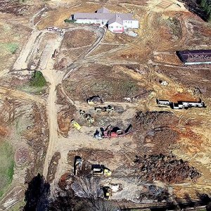 Former Quarry Hills Golf Course Succumbs to Suburbia - Swepsonville, NC