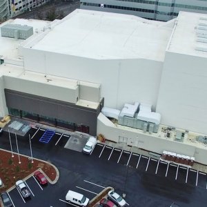 Updated Aerial Views of Steven Tanger Center for the Performing Arts - Greensboro, NC