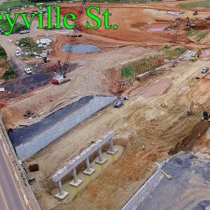 Latest Aerial Views of Yanceyville St. to N. Elm St Along the I-840 Urban Loop - Greensboro NC
