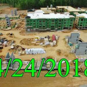 Construction Timeline of Carraway Village Construction at NC 86 & Eubanks Rd - Chapel Hill, NC