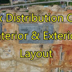 Future Publix Distribution Center - Interior & Exterior Layout - McLeansville, NC