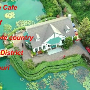 Pancheeva Cafe The best of  English Country style  at Sai Noi District in Nonthaburi Thailand