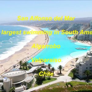San Alfonso del Mar is the largest swimming pool in Latin America, Algarrobo, Valparaiso in Chile