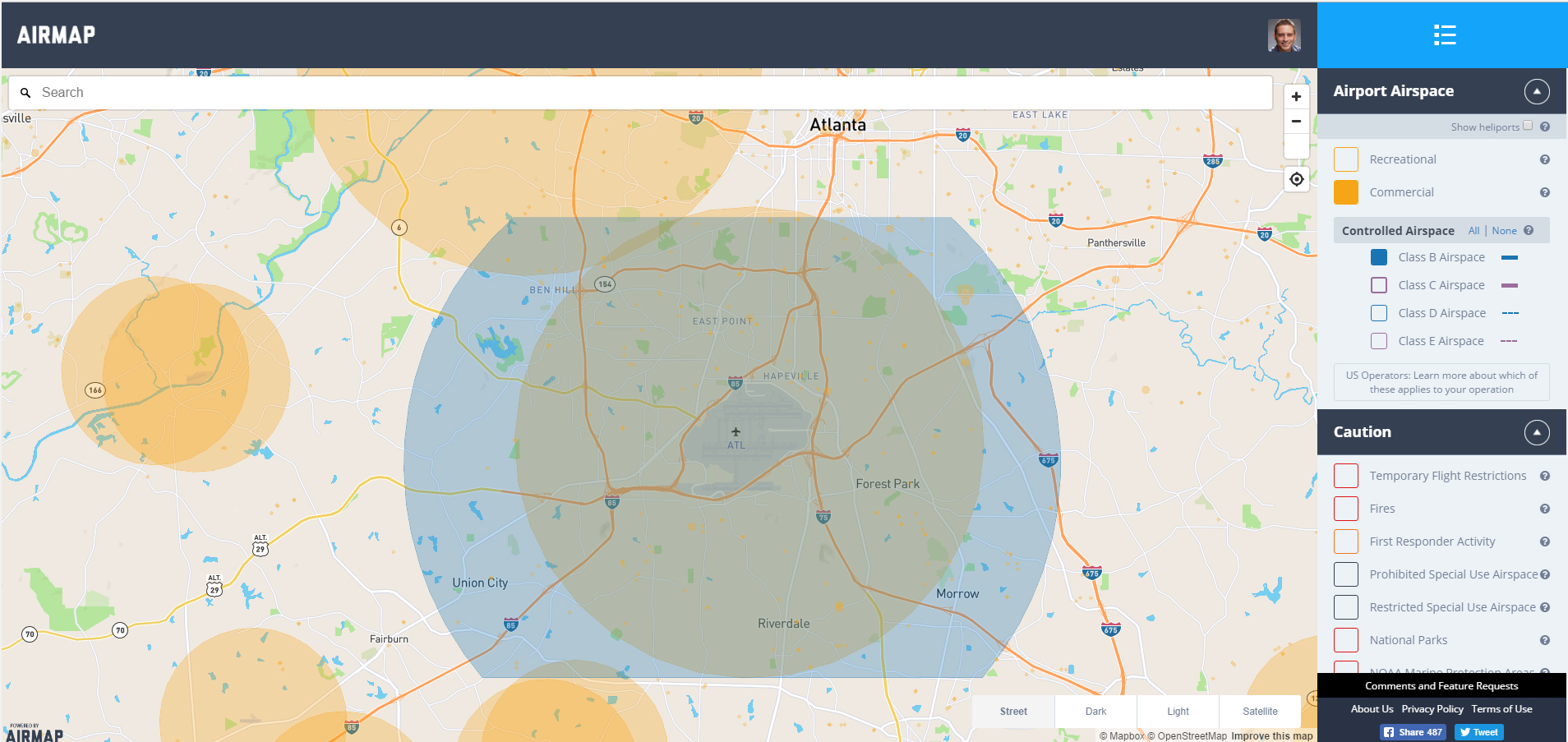 AirMap Atlanta