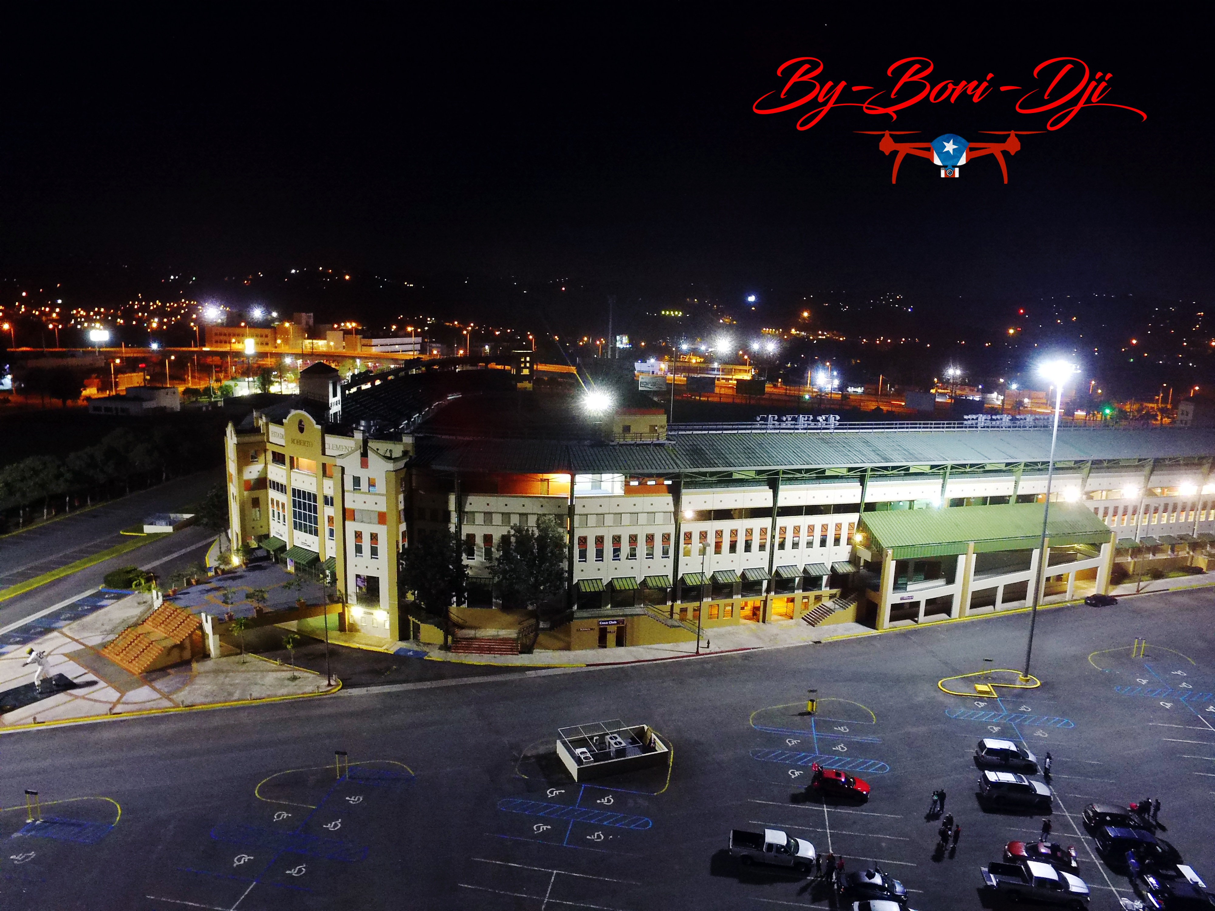 BaseBall Stadium NightTime Pic P3 Standard