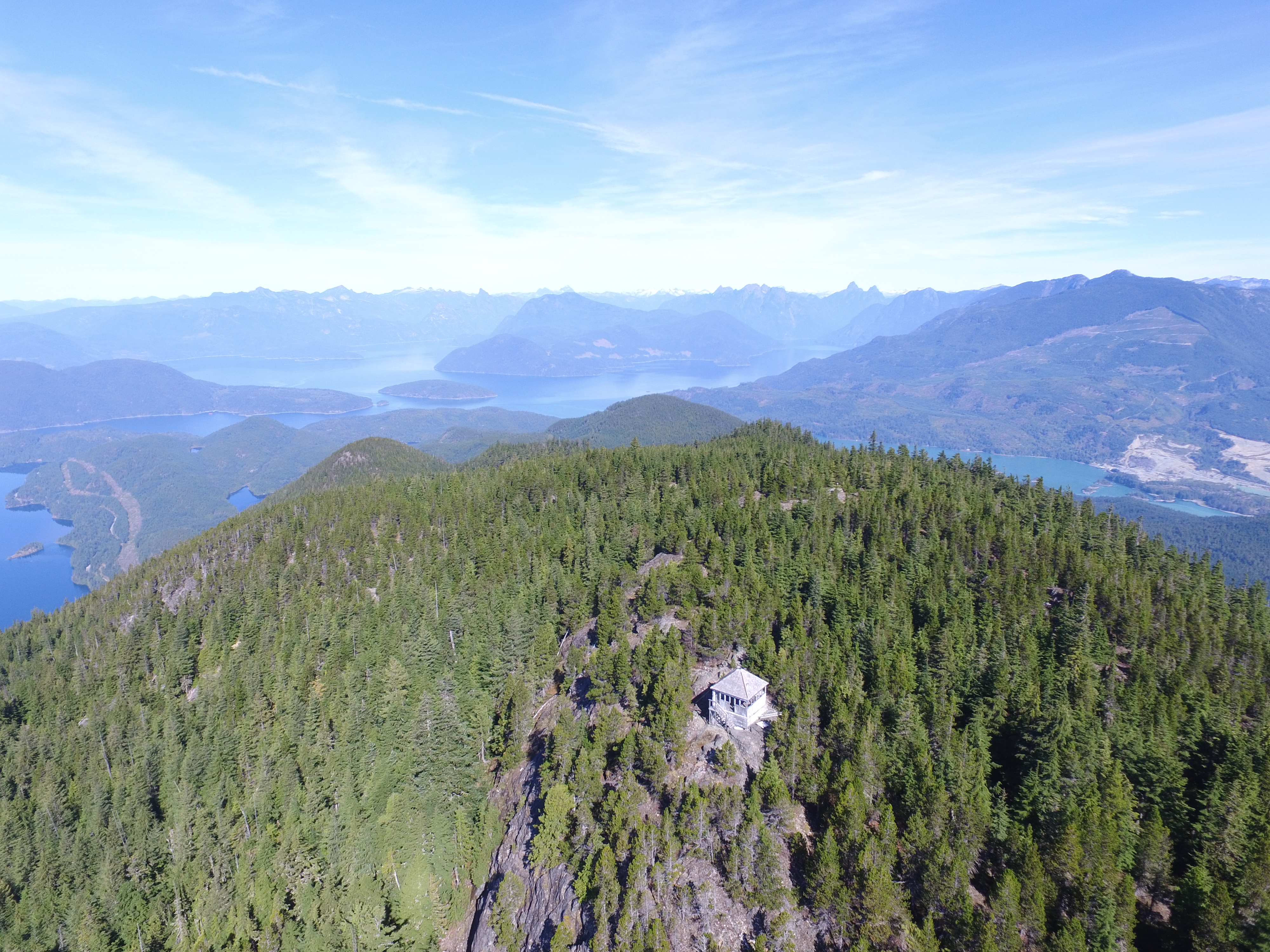 Caren Range Forest Fire Lookout - Mt Hallowell