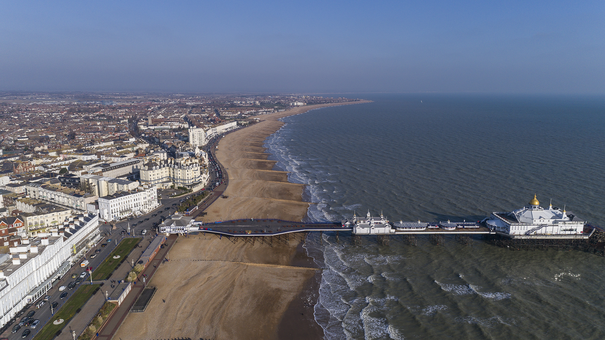 Eastbourne, East Sussex, looking North