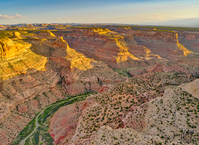 From the Wedge Overlook, San Rafael River, Utah