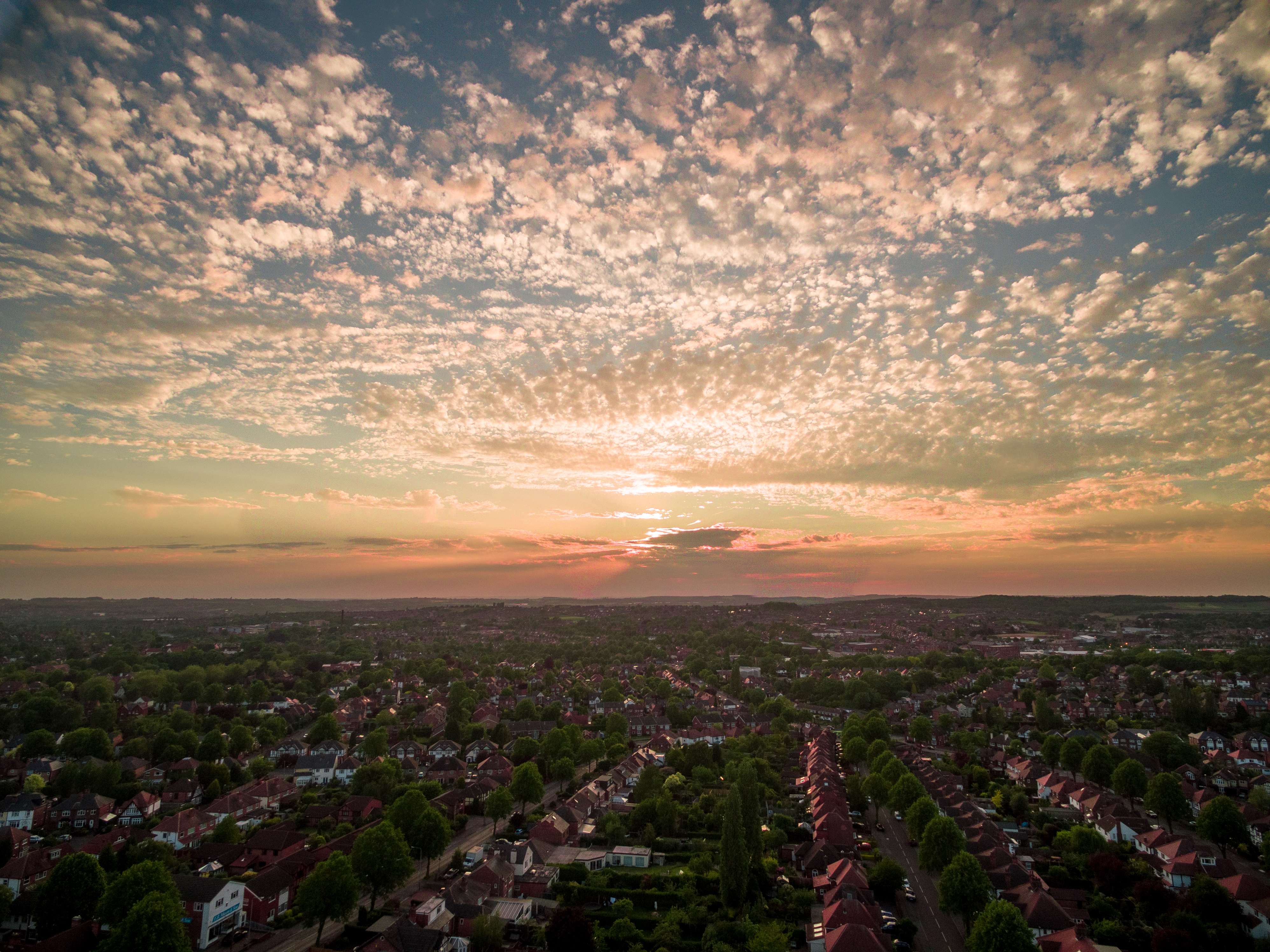 HDR Home Sunset