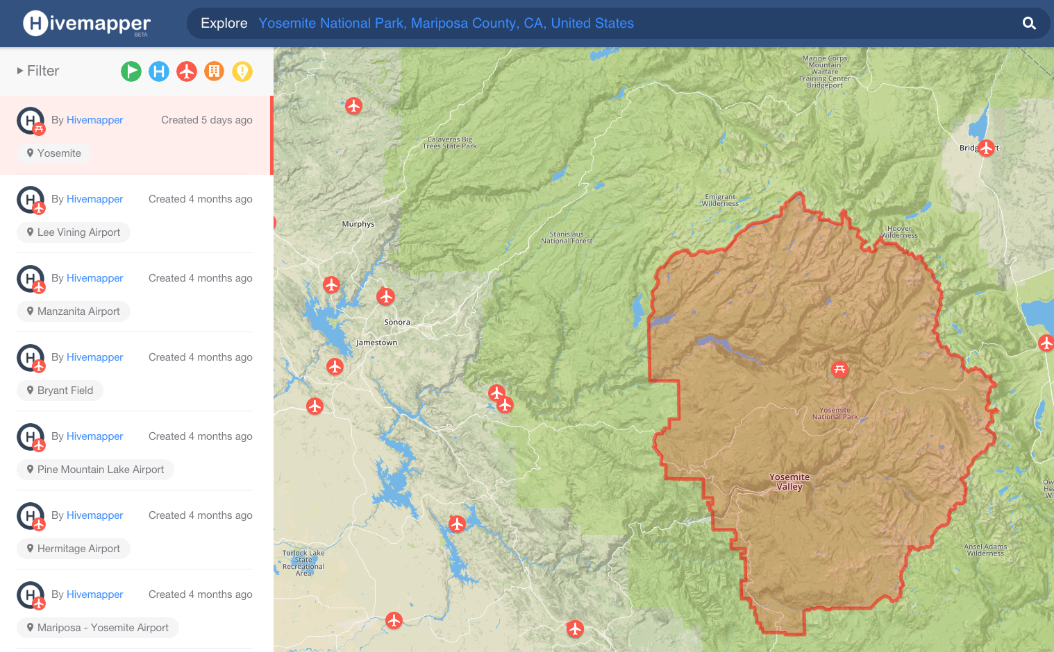 Hivemapper now supports National Parks