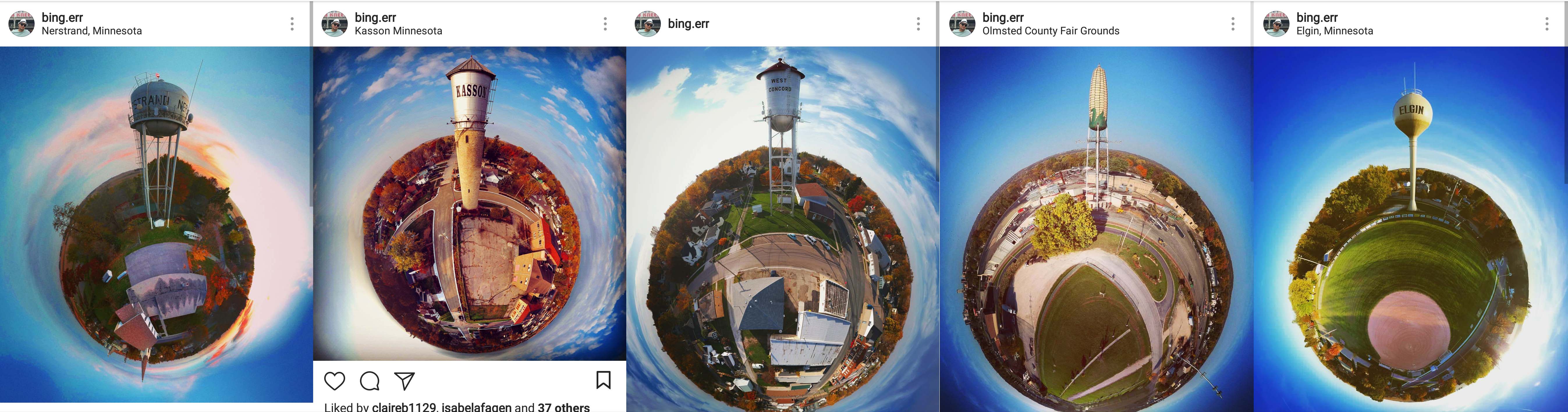 Instagram Tiny Planets