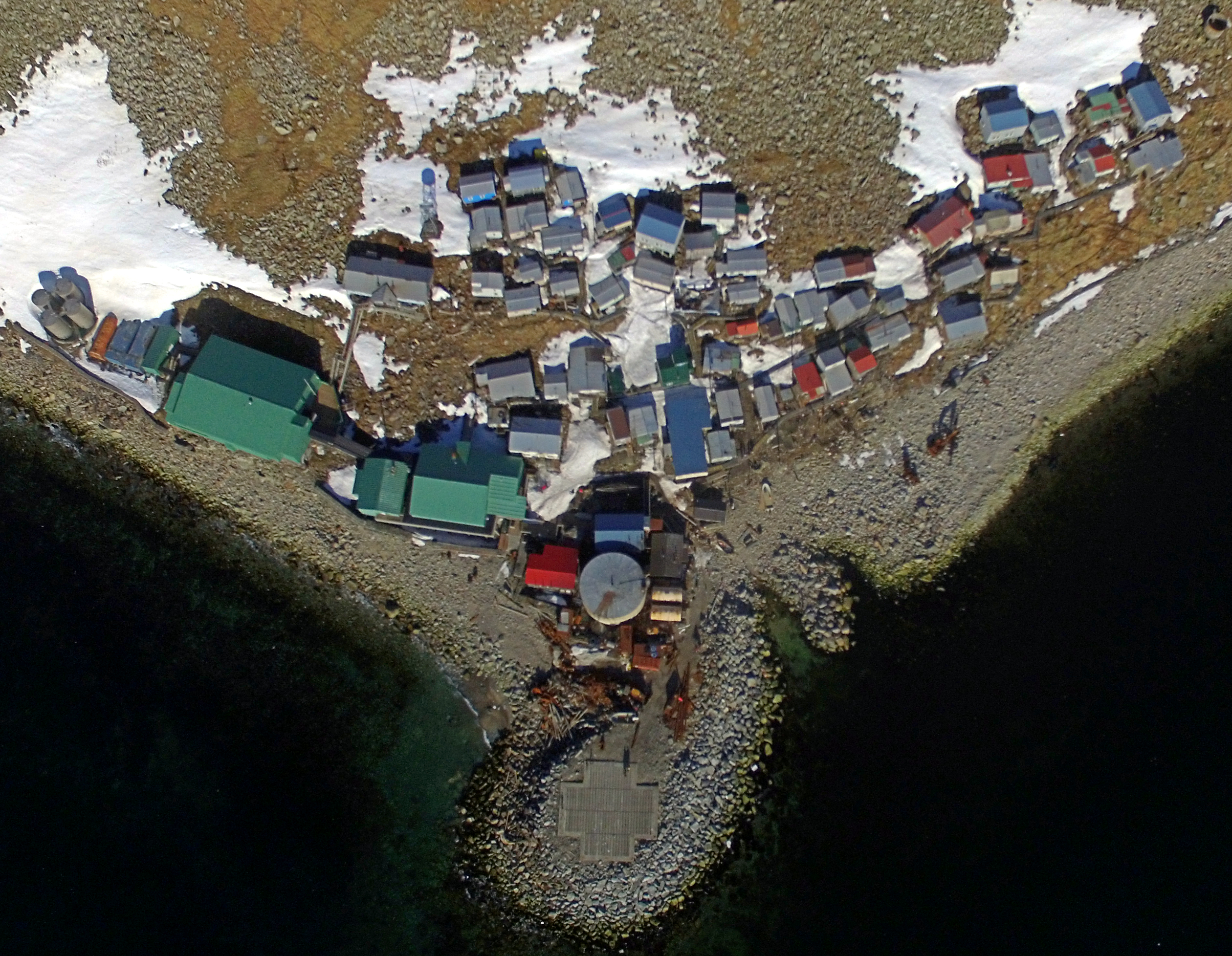 Little Diomede from above