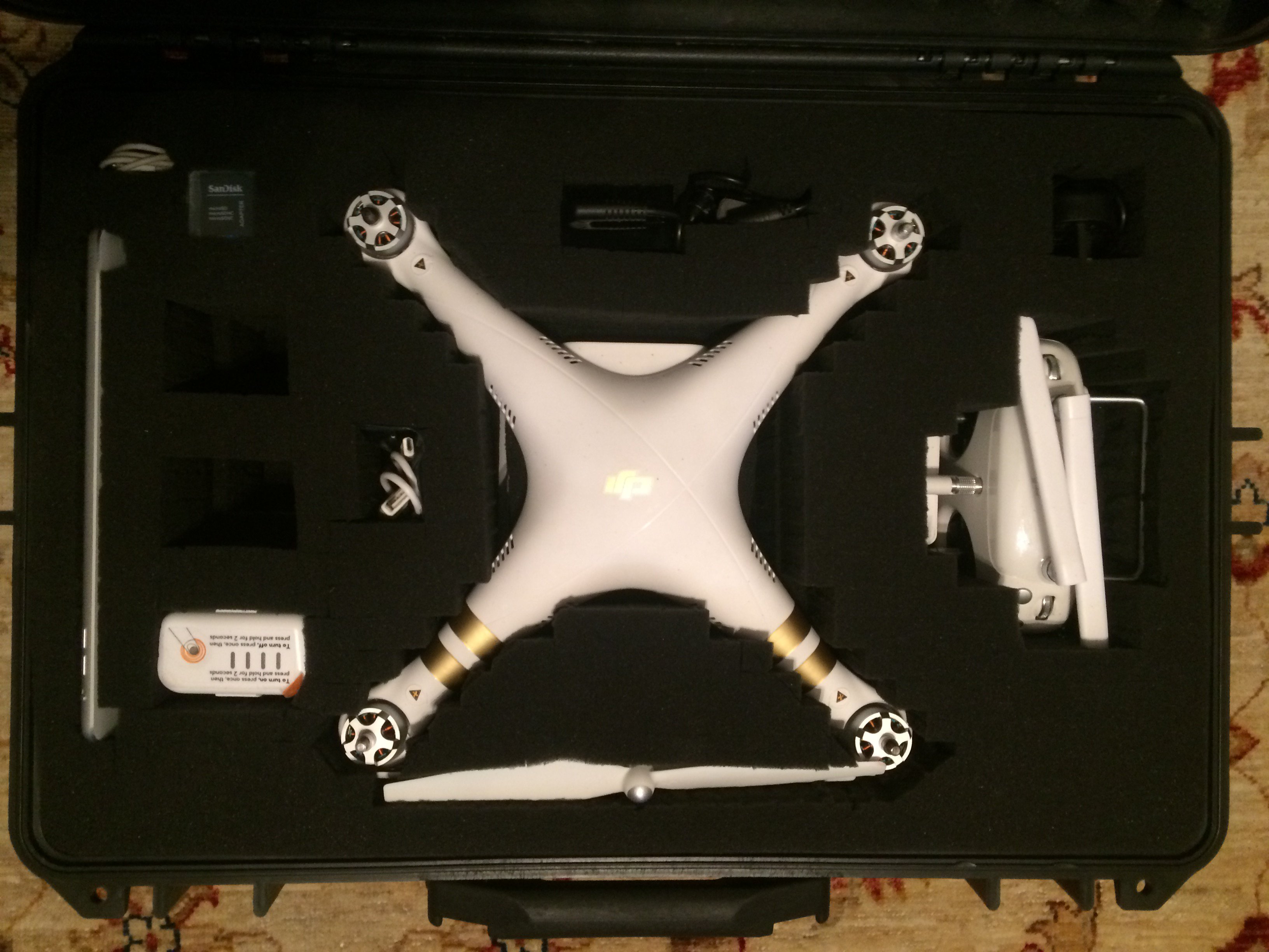 Phantom 3 professional hard case