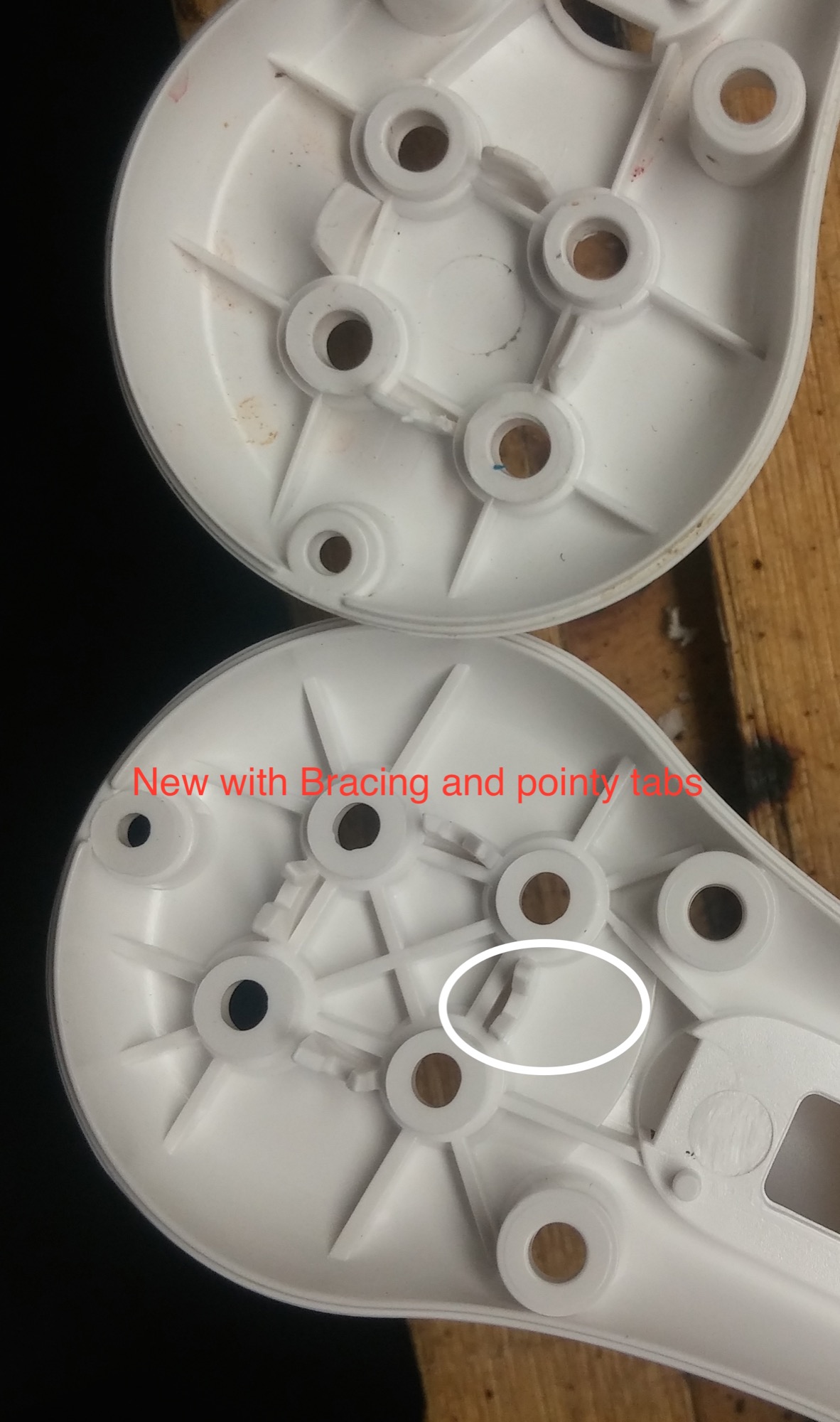 phantom 3 shell new vs old 4