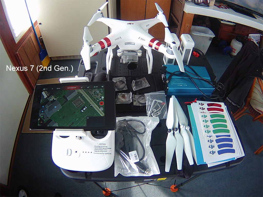 Phantom 3 Tablet On