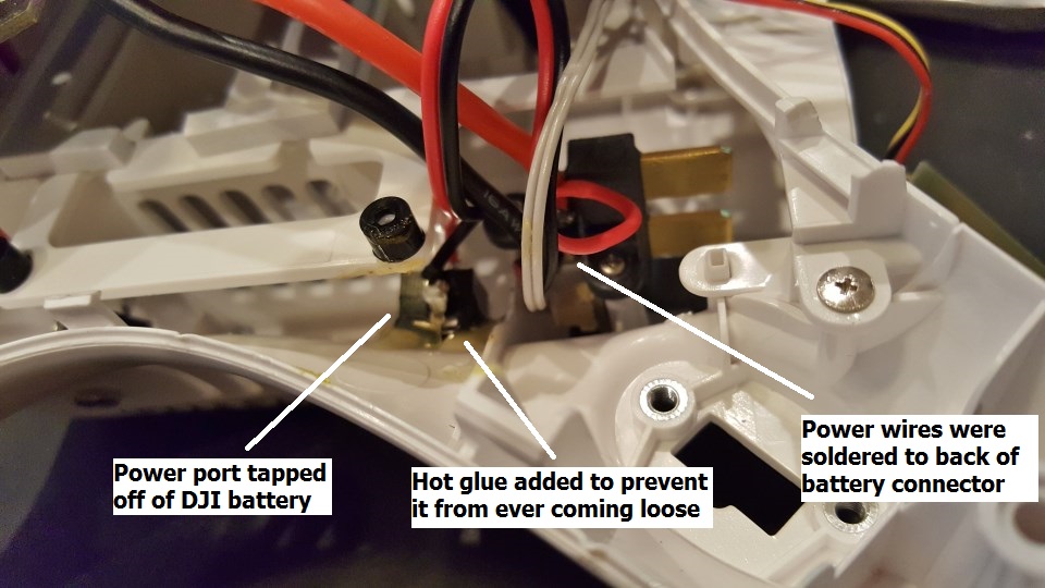 Power Wires And Port Labeled