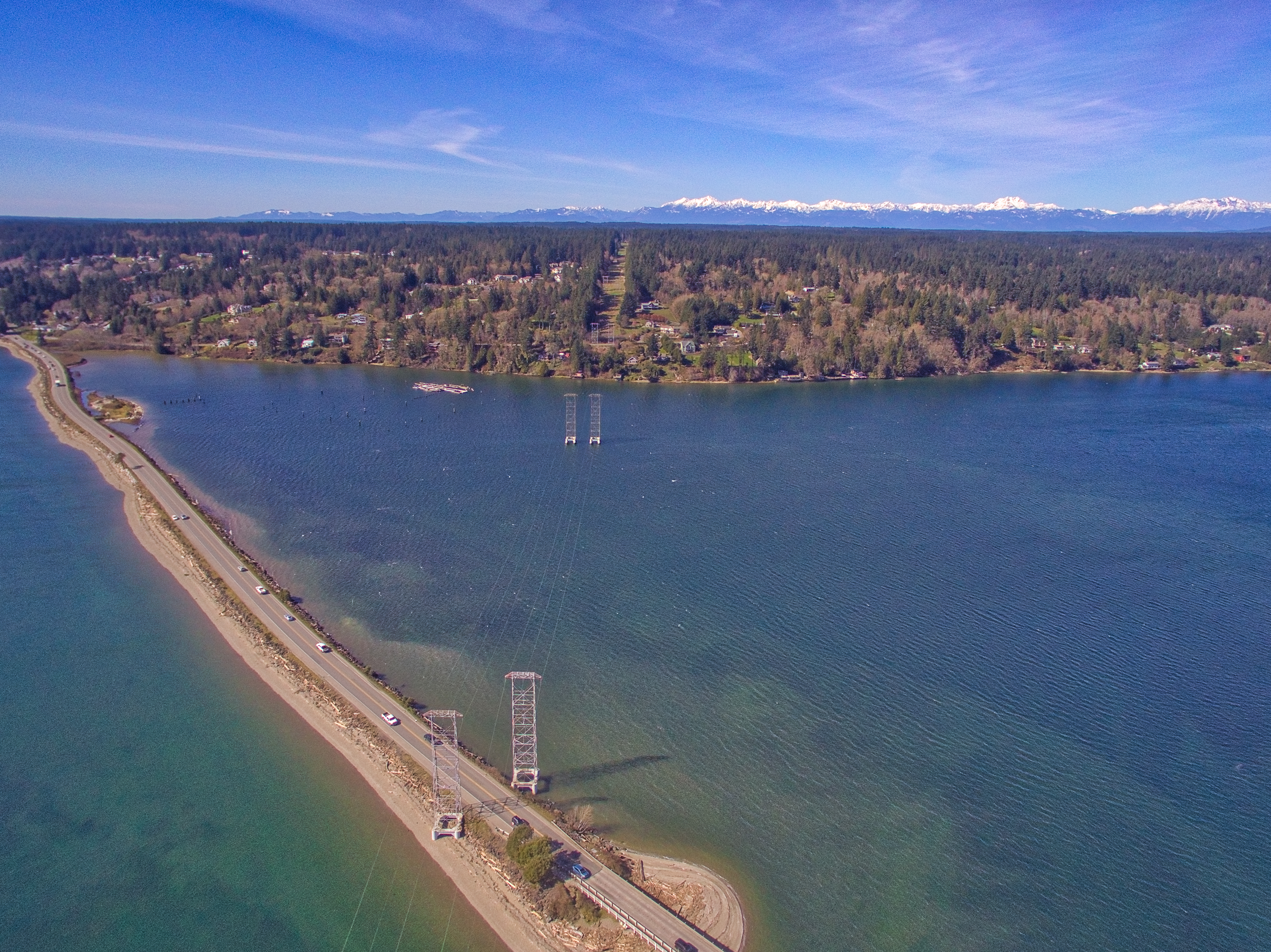 Purdy Spit, Washington, Highway 302,