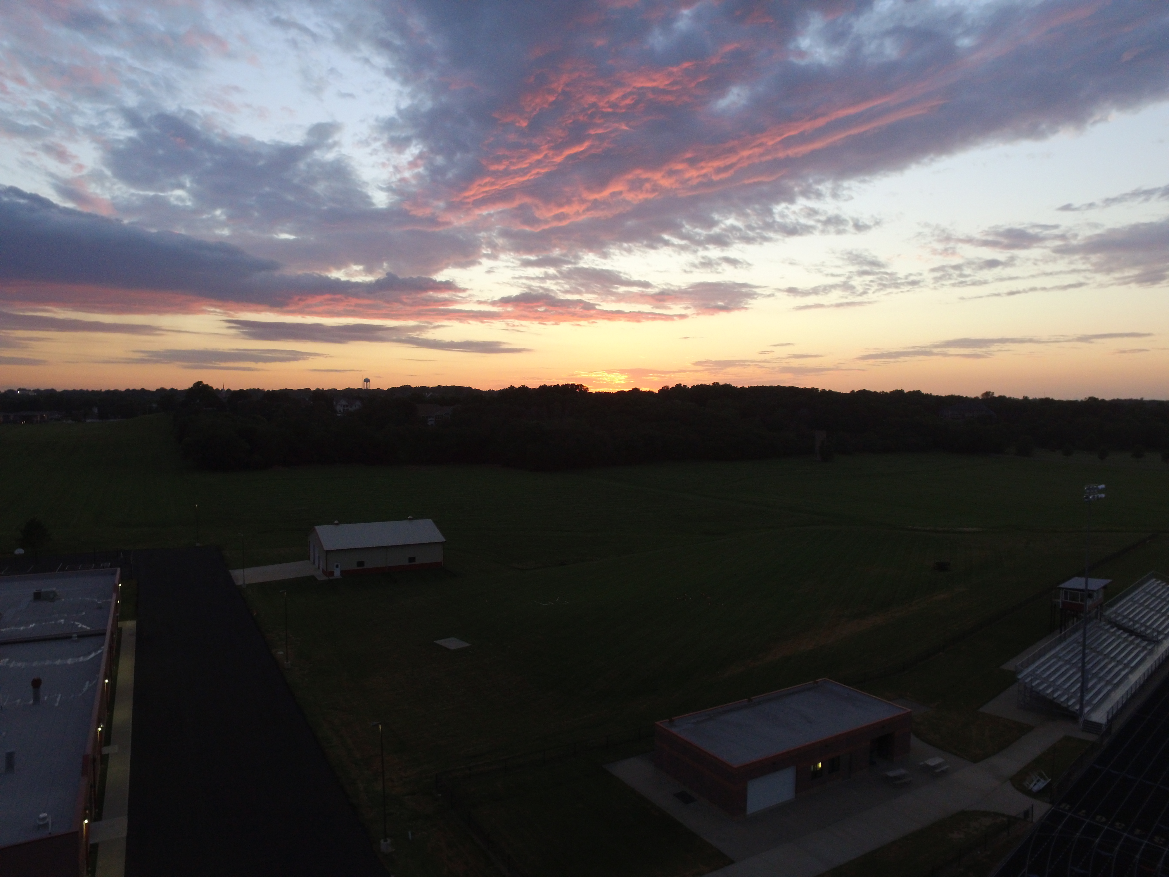 Sunset at SJCS