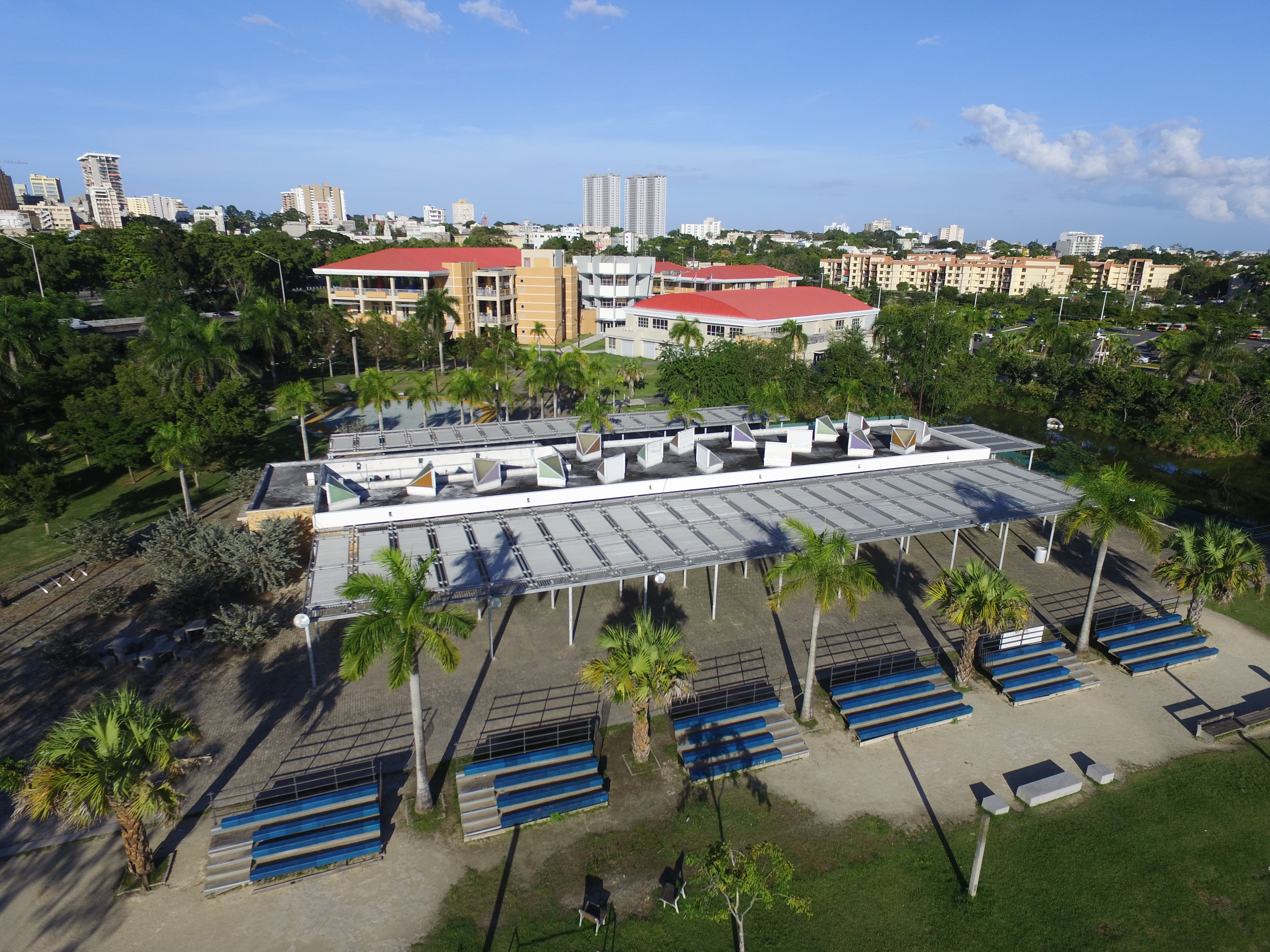 Teofilo Park - Santurce, PR - View of the Department of Sports and Recreation